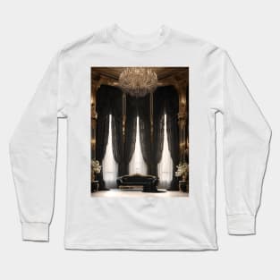 Ultimate luxury in baroque style. AI generated image Long Sleeve T-Shirt
